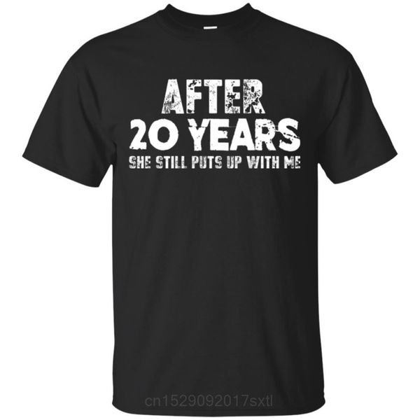 

cotton cool design 3d tee shirts anniversary gift shirt 20 years tees summer tee shirt