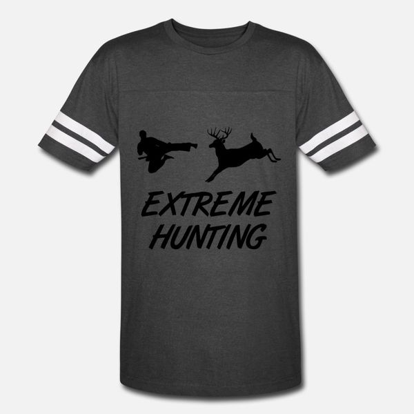 

extreme hunting karate kick deer t shirt men designer tee shirt size s-3xl original crazy funny summer normal shirt