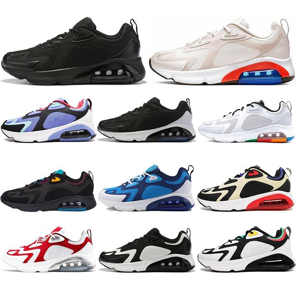 

fashion men running shoes 200 bordeaux blue triple black royal pulse mystic green vast grey women mens trainers runner react sport sneakers