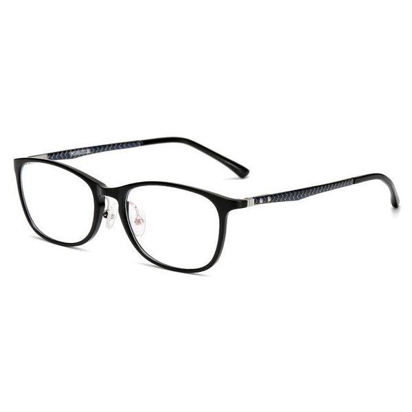 

w-138 carbon fiber frame men optical degree myopia prescription glasses brand eyeglasses frames reading glasses women eyewear, Black