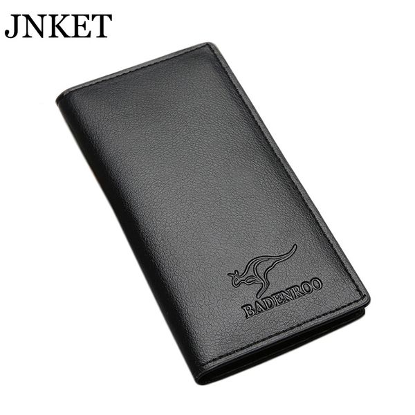 

jnket fashion men's long wallet pu leather clutch wallet billfold business handbag card holder, Red;black