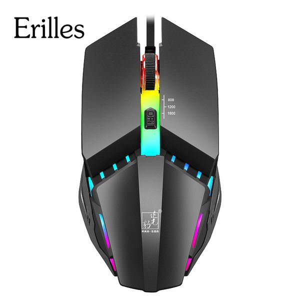 

new cable gaming 7 breathing led back light optical mouse wired gamer usb computer mice lapdesk4d pc home use office