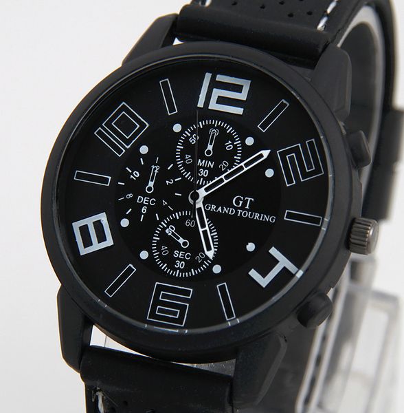 

fashion quartz watch men sports wristwatches clock hour male relogio masculino 8o1, Slivery;brown