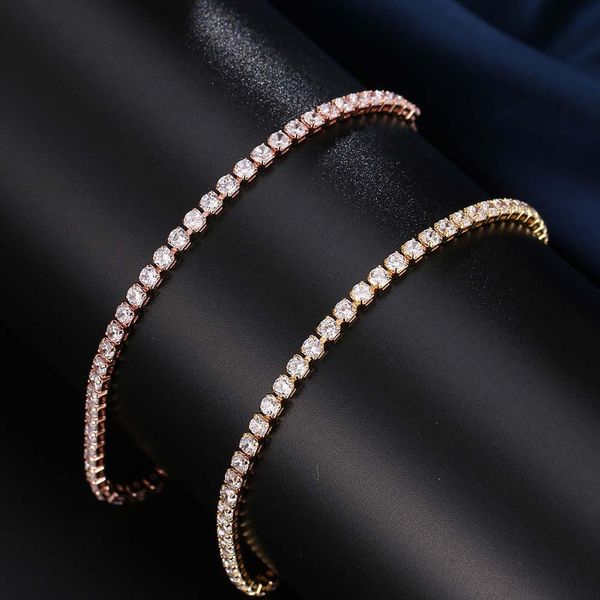 

honghong high-quality cz adjustable zipper bracelets for women round zircon classic bracelet fashion jewelry#h80058, Silver