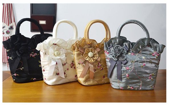 

ретро элегантная сумочка новый женский цветок вышитые кружева сумочка оптовые