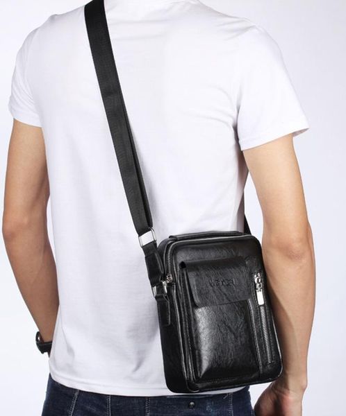 

maioumy 2020 men bag new fashion business shoulder-bags vintage highquality puleather male messengerbag business corssbody-bags