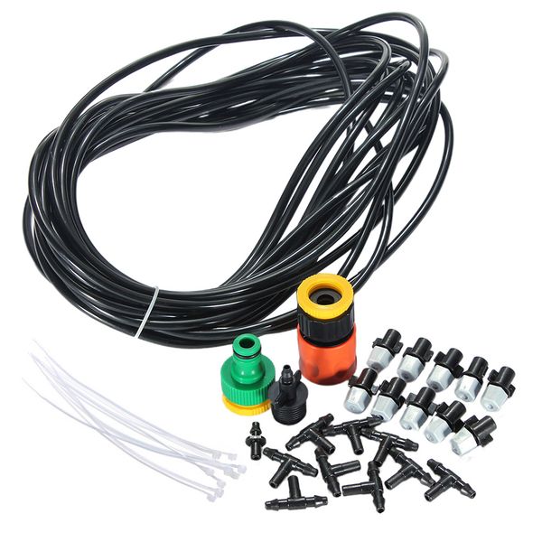 

10m garden tools easy install irrigation kit atomizing nozzle humidification