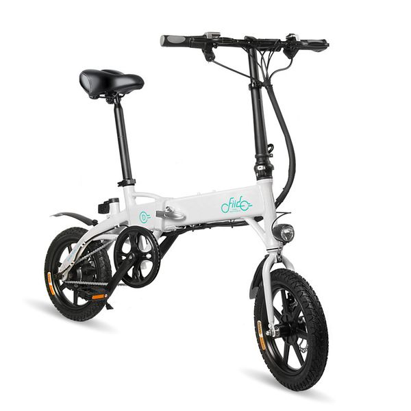 

d1 folding electric bicycle e-bike 10.4ah 25km/h 55 km mileage 17.5kg 1 year warranty, Silver;blue