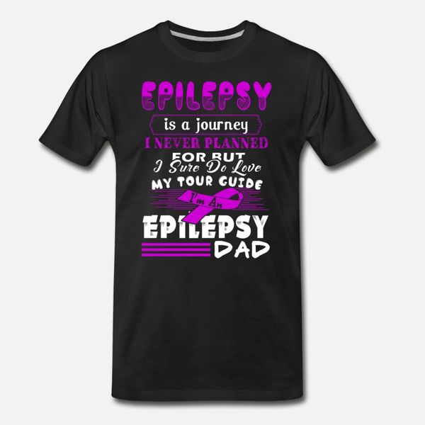 

epilepsy dad t shirt men custom 100% cotton s-xxxl male fitness comical summer original shirt