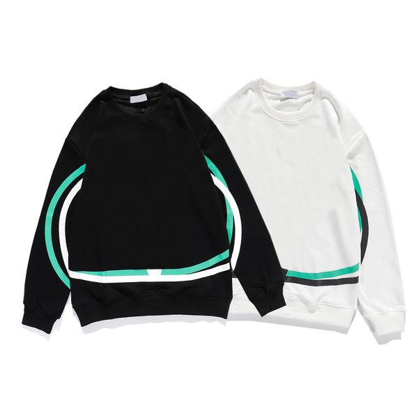 

mens womens designersweaters spring autumn brandsweatshirts white green letter fashion casual luxuryblouse men women ae 200807v, Black