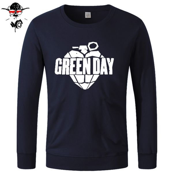 

green day printed men hoodies fashion new arrival long sleeve o neck cotton hip hop clothing set hoodies, sweatshirts