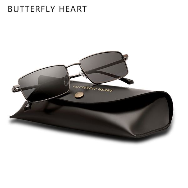 

butterfly heart 2020 brand men aluminum sunglasses hd polarized uv400 mirror male sun glasses women for men, White;black