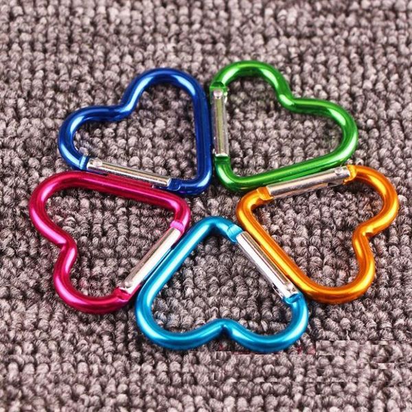 

hanging aluminum buckle outdoor shaped heart alloy backpack/bottle survival camping hook carabiner sports2005 zvhkz