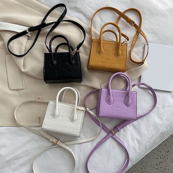 

женщины сумка 2020 mini a сумка pu кожи плеча вскользь crossbody сумки аллигатор винтажная коммуникатор женский путешествия помада totes