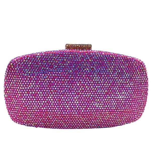 

new-diamond evening clutch bags wedding dinner wallets with banquet chain shoulder bags drop shipping