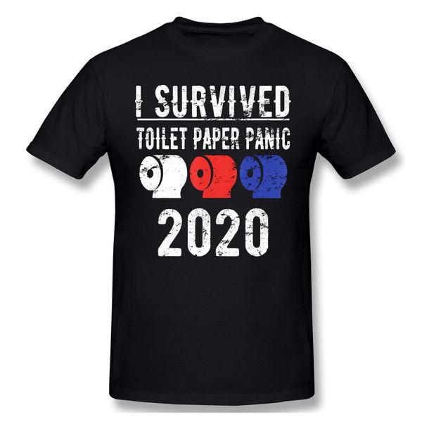 

2020 new arrival paper shortage ofertas t-shirt 100% cotton toilet paper shortage panic buying crewneck tshirt