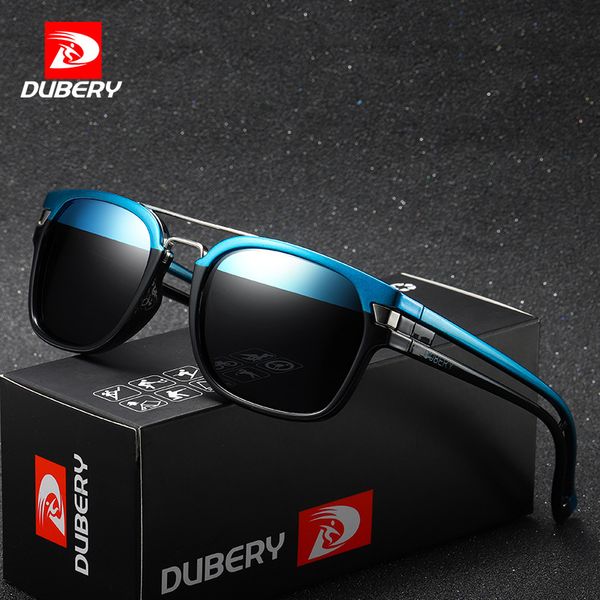 

dubery women men sunglasses men female summer sport sunglasses beach drive sun glasses polarized dropshipping, White;black
