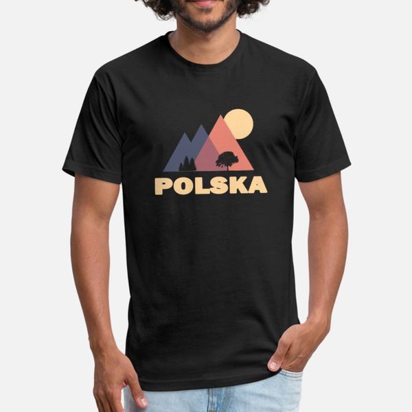 

poland nature gift t shirt men printing cotton s-xxxl letter sunlight fashion spring autumn novelty shirt