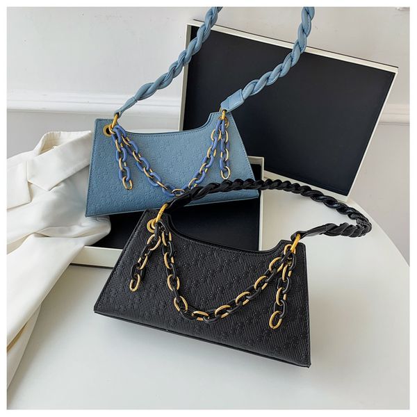 

designer crossbody bags for women 2020 summer fashion pu leather ladies armpit bag girls acrylic handle shoulder bag handbags