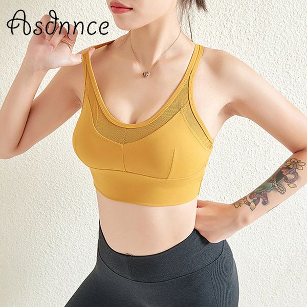 

summer new women's cross sports vest back high-intensity sports bra shockproof yoga underwear fashion running, White;black