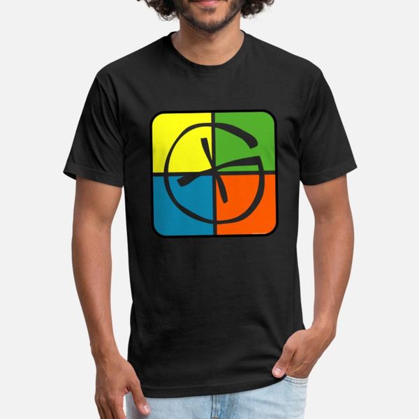 

geocache logo т рубашки мужчин проектирование тройник рубашки круглый воротник нормальный anti-wrinkle моды весна новизны рубашку