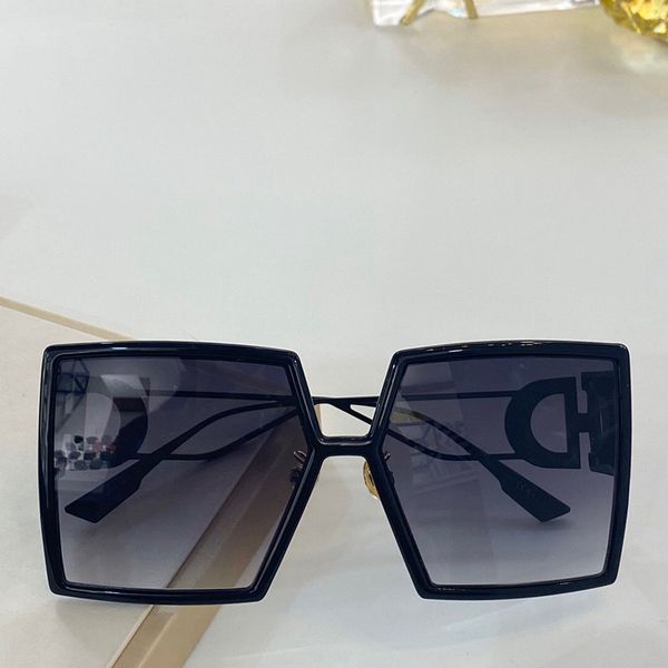 

086 designer sunglasses for women special uv protection goggle vintage big square frame come with package, White;black