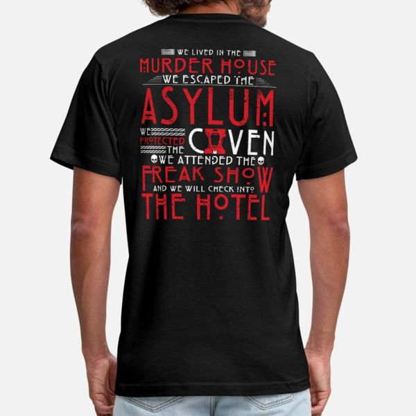 

asylum, asylum seeker asylum юмор t shirt men трикотажная майка круглый воротник тонкий сыпучие юмор весна осень отдых рубашка