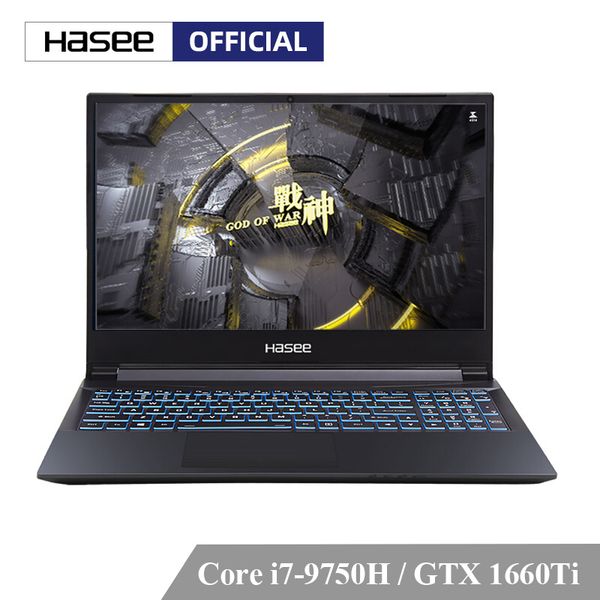 

hasee z7-ct7na lapfor gaming(intel core -9750h+gtx1660ti 6g/8g ram/512g ssd/15.6''ips/backlit keyboard) notebook computer
