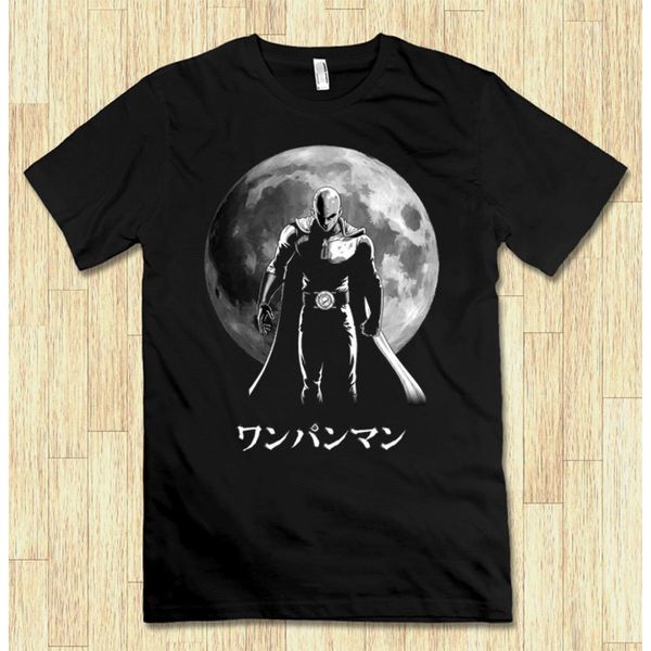 

casual printing tee one-punch man art t-shirt saitama men's women's 100% cotton tee summer t-shirt