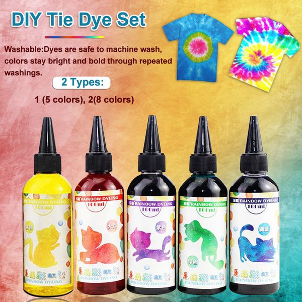 

clothing pigment graffiti party tie dye kit diy craft textile paint one step