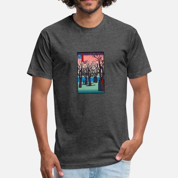 

японский cherry blossom дерево япония штучный art p t shirt men дизайнер tee shirt плюс размер 3xl оригинальный fit дышащая весна осень