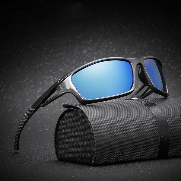 

new polarized sunglasses men brand driving glasses boating goggles sports driver eyewear women male reduce glare, White;black