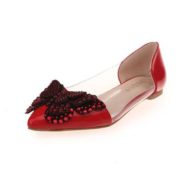 

pointed flat shoes for women 2020 summer casual shoes for women with bow-bow cover, Black