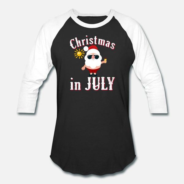

christmas in july t shirt men character short sleeve s-xxxl outfit gift comfortable spring letters shirt