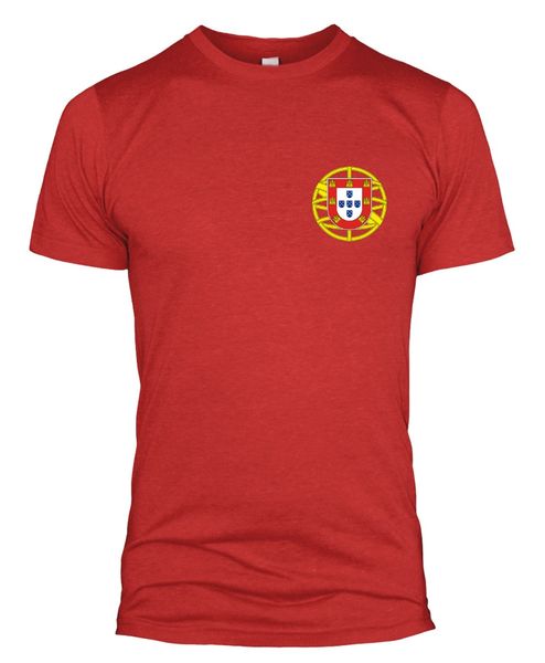 

2019 men's funny slim fit o neck t-shirt men portugal retro footballer t shirt badge kit team men women streetwear tees
