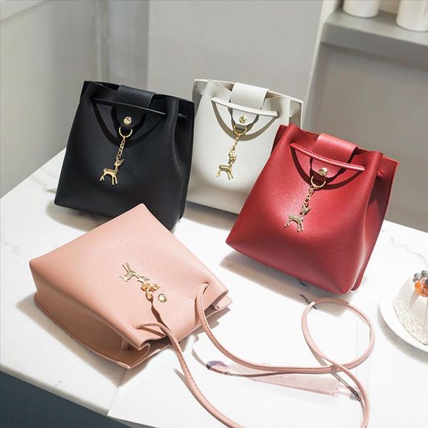 

2020 new fashion women solid color cute shoulder bags ladies pu leather mini crossbody bags female casual messenger bag