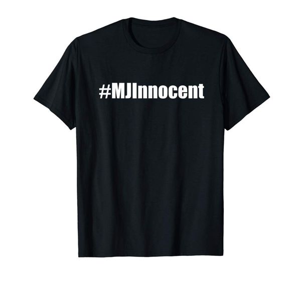 

майкл джексон mjinnocent mj не виноватые t-shirt очень популярный тип t-shirt мужчины slim fit хлопок высокого качества фильма футболки