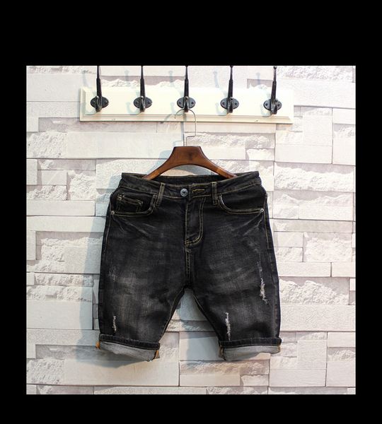 

pants pants tide male youth in the hole, Blue