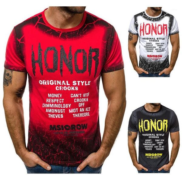 

sleeve t-shirt quick dry homme clothing mens summer letter printed t-shirts fashion crew neck short, White;black