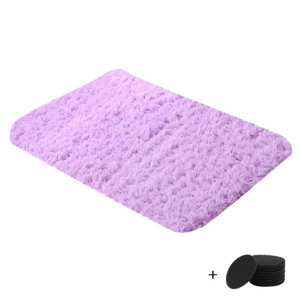 

soft faux fur polyester chair cushion area rugs for bedroom floor shaggy silky plush carpet white bedside mat household jan 5th