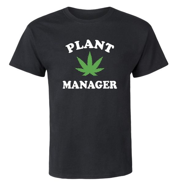 

fashion 2019 summer new brand 100% cotton t-shirt plant manager - short sleeve teeprinting casual