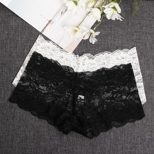 

women's panties women transparent underwear female thongs floral lace erotic lingerie g string briefs knickers, Black;pink
