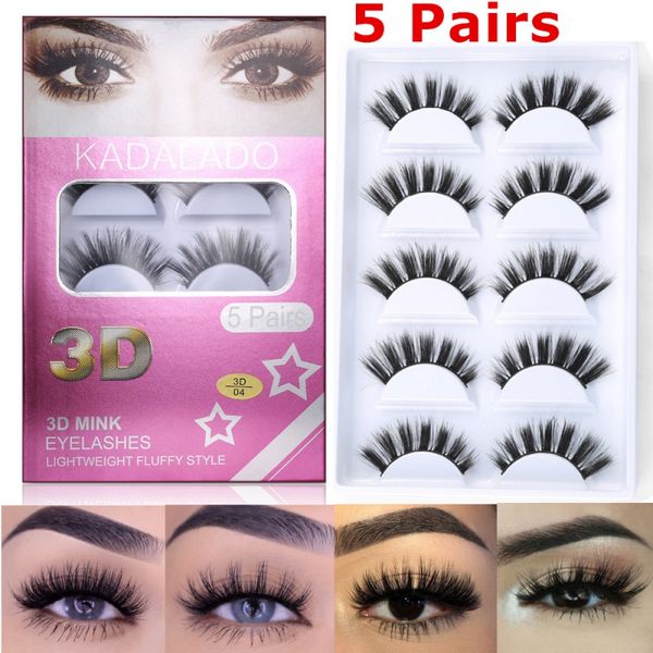 

natural false eyelashes beauty makeup thick cross messy style eyelash extension fashion makeup tools q1