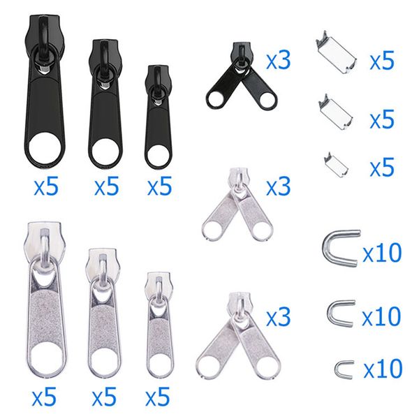 

slider repair fixer tent needlework metal head zipper kit install pliers tool