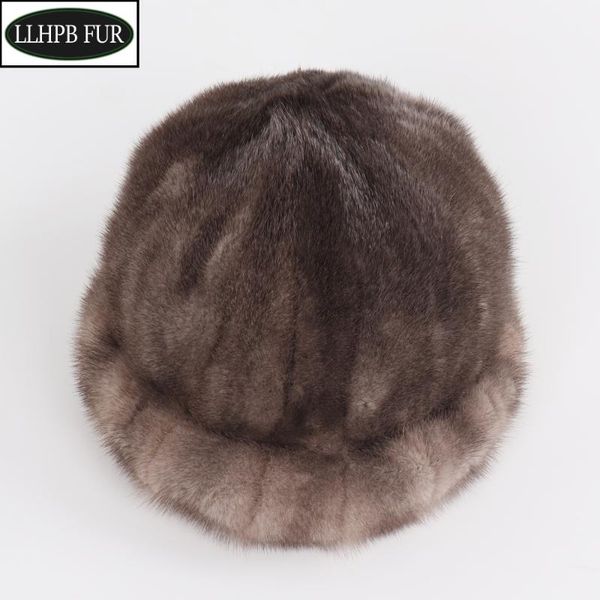 

new fashion girls real beanies caps luxurious handmade women 100% natural hat winter female warm real fur cap, Blue;gray