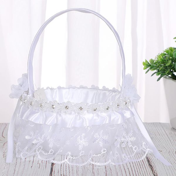 

garden petals flower baskets wedding celebration supplies bride groom banquets