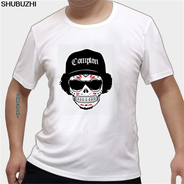 

custom t shirts o-neck men eazy e sugar skull short sleeve casual tee shirts euro size