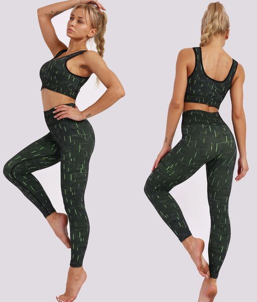 

seamless designer womens yoga outfits 2 piece set workout athletic fluorescence print shorts leggings and sports bra set gym clothes fitness, Gray