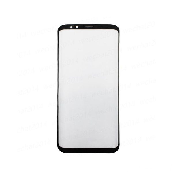 

20pcs oem front outer touch screen glass lens replacement for samsung galaxy s8 g950 s8 plus g955 dhl