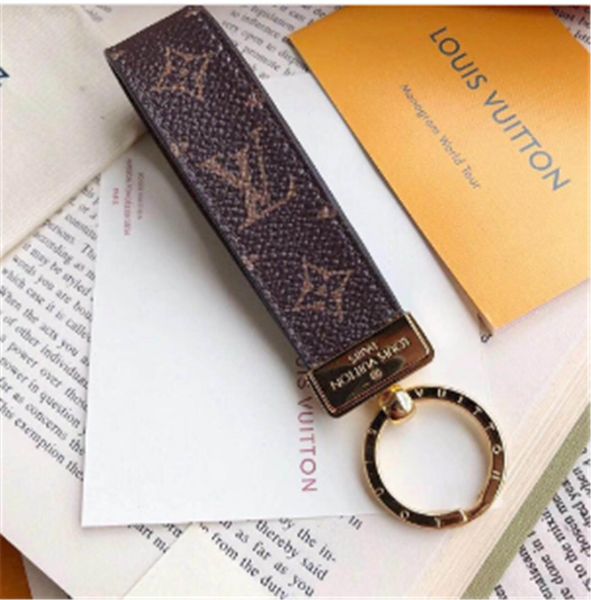 

keychain high qualtiy key chain & key ring holder brand designers key chain porte clef gift men women car bag keychains with box her8, Silver